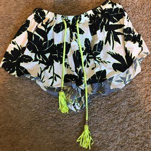 Neon Green Pajama Shorts